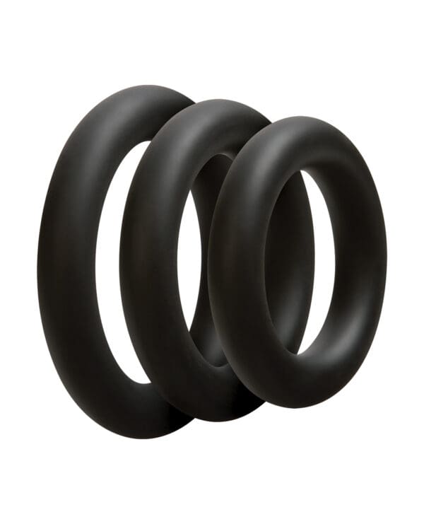 OptiMale C Ring Kit Thick - Black - Image 2