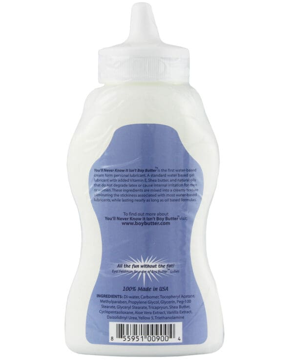 Boy Butter H2O Squeeze - 9 oz - Image 2