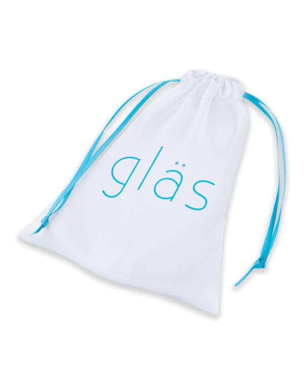 Glas Triple Play Beaded Butt Plug - Clear - Image 5