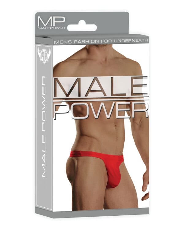 Male Power Bong Thong Red S/M - Image 2