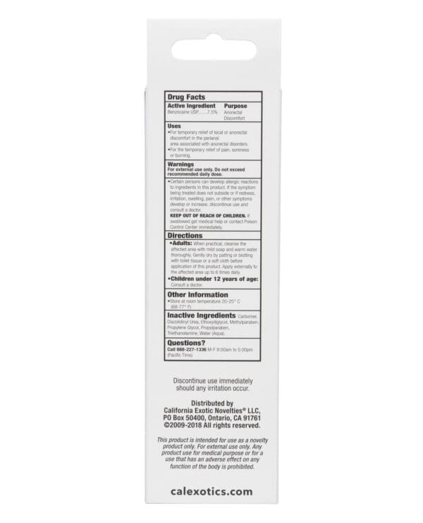 Tush Eze Desensitizing Gel - 1.5 oz - Image 2