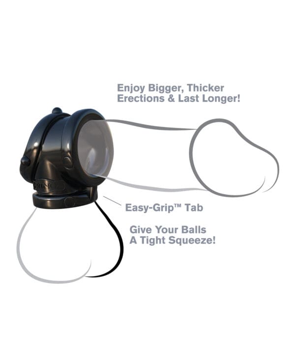 Fantasy C-Ringz Rock Hard Cock Pipe - Black - Image 5