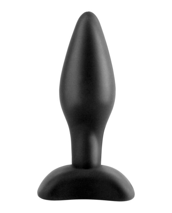 Anal Fantasy Collection Mini Silicone Plug - Black - Image 2