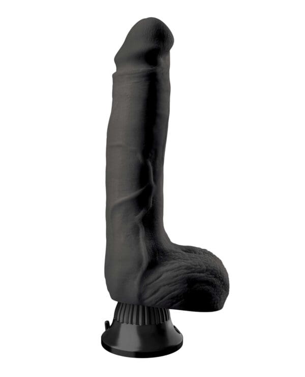 Real Feel Deluxe No. 7  9" Vibe Waterproof - Black - Image 2