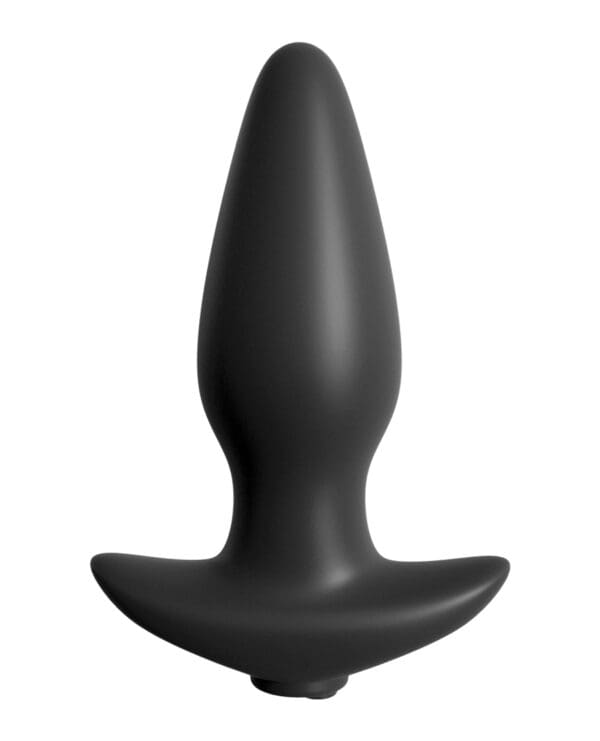 Anal Fantasy Collection Remote Control Silicone Plug - Black - Image 3