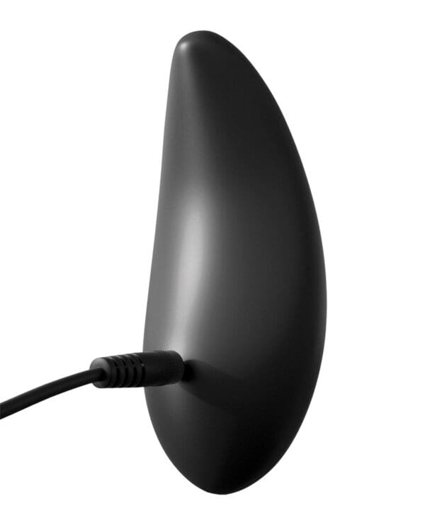 Anal Fantasy Collection Remote Control Silicone Plug - Black - Image 5
