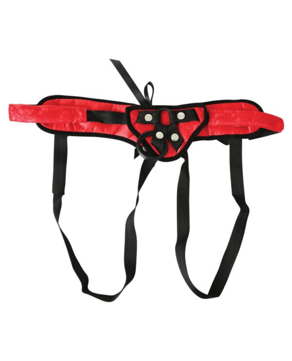 Sportsheets Lace Strap On Corsette - Red - Image 2