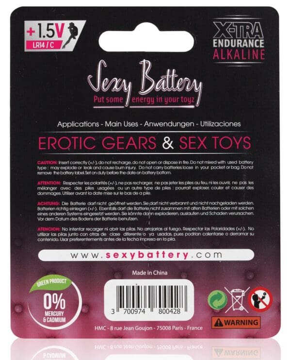 Sexy Battery C - Box of 10 Two Packs - Image 3