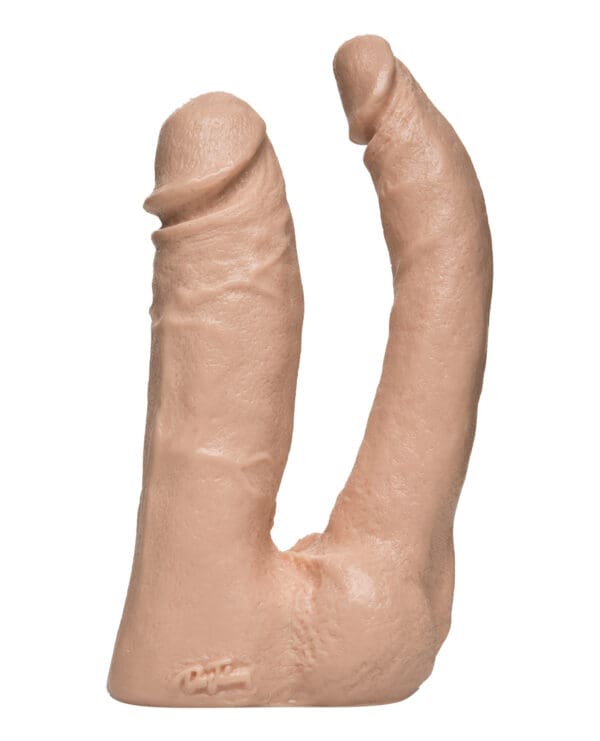 Vac-U-Lock Double Penetrator - White - Image 2