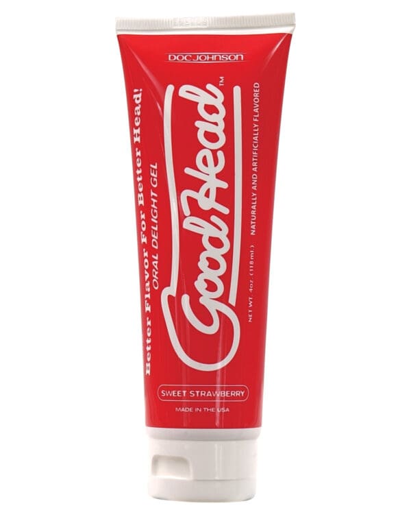 GoodHead Oral Gel - 4 oz Sweet Strawberry - Image 2
