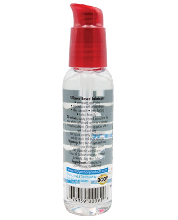 Anal Glide Silicone Lubricant - 2 oz Pump Bottle - Image 2