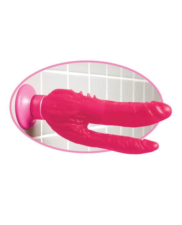 Wall Bangers Double Penetrator Waterproof - Pink - Image 5