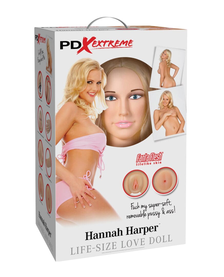 PDX Extreme Life Size Inflatable Love Doll - Hanna Harper