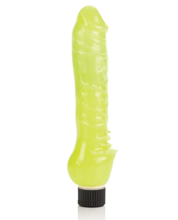 Glow In The Dark 7" Jelly Penis Vibe - Image 3