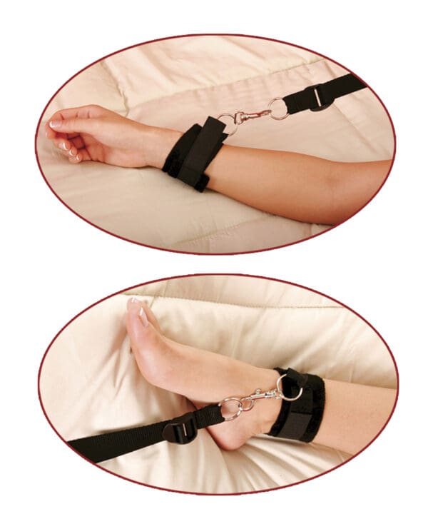 Fetish Fantasy Series Bed Restraint Bondage Kit - Image 4