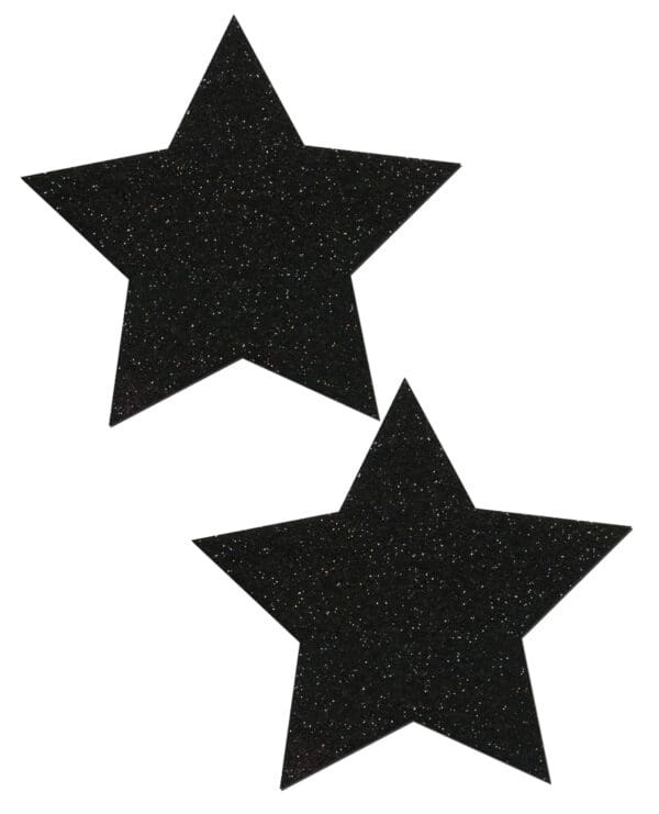 Pastease Premium Glitter Star - Black O/S - Image 2