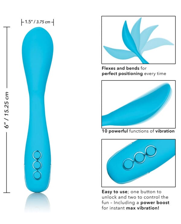 California Dreaming Palm Springs Pleaser - Blue - Image 4