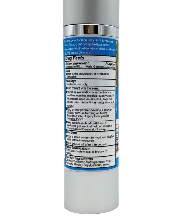 Endless Love for Men Stayhard & Prolong Lubricant - 1.7 oz - Image 2
