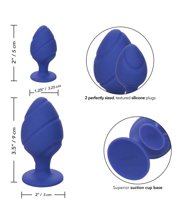 Cheeky Butt Plug - Purple - Image 5