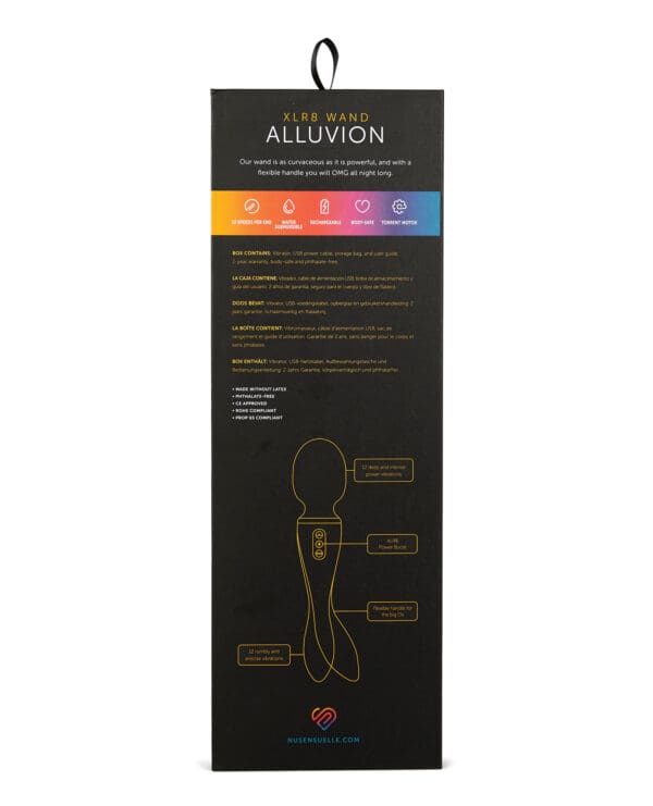 Nu Sensuelle Alluvion XLR8 Bendable Wand - Purple - Image 2