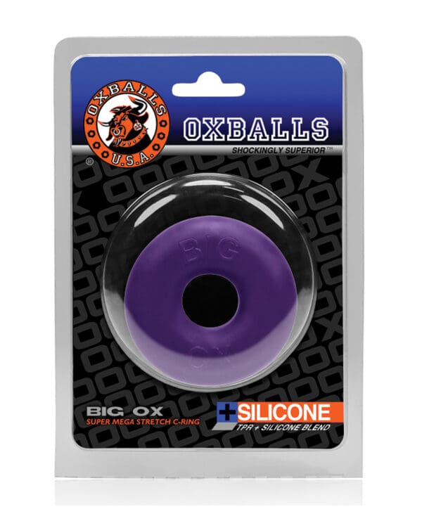 Oxballs Big Ox Cockring - Eggplant Ice - Image 3