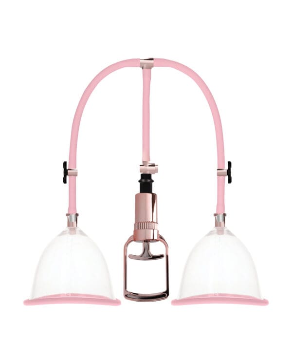 Shots Pumped Breast Pump Set - Medium Rose Gold - Image 3
