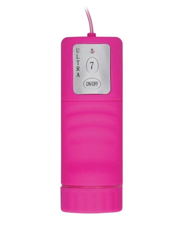 Shots Ouch Vibrating Silicone Strapless Strap On w/Controller - Pink - Image 4