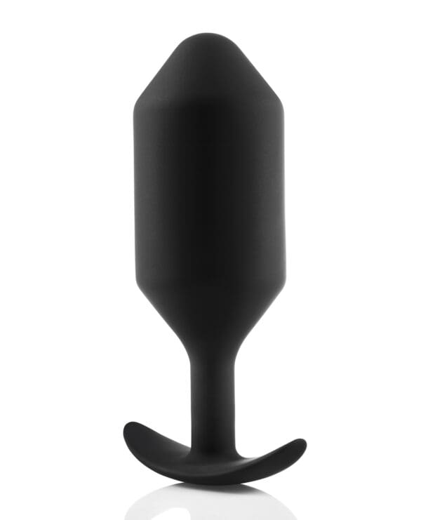 b-Vibe Weighted Snug Plug 6 - 515 g Black - Image 3