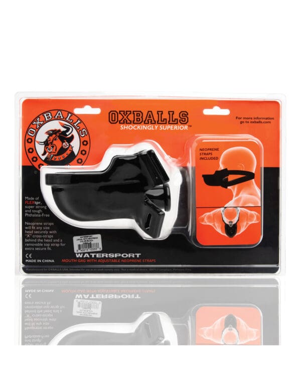 Oxballs Watersport Strap on Gag - Black - Image 4