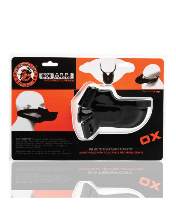 Oxballs Watersport Strap on Gag - Black - Image 5