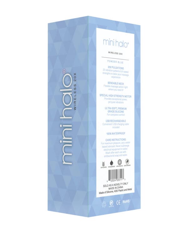 Mini Halo Wireless 20x Wand - Powder Blue - Image 2
