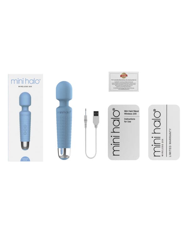Mini Halo Wireless 20x Wand - Powder Blue - Image 4