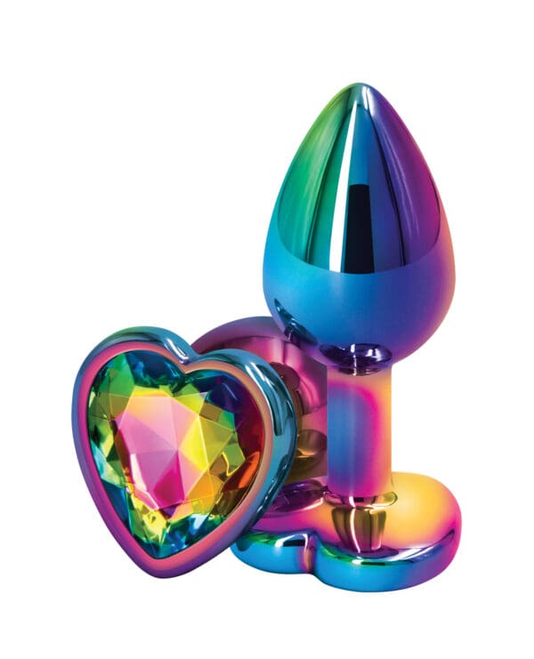 Rear Assets Multicolor Heart Small - Rainbow - Image 2