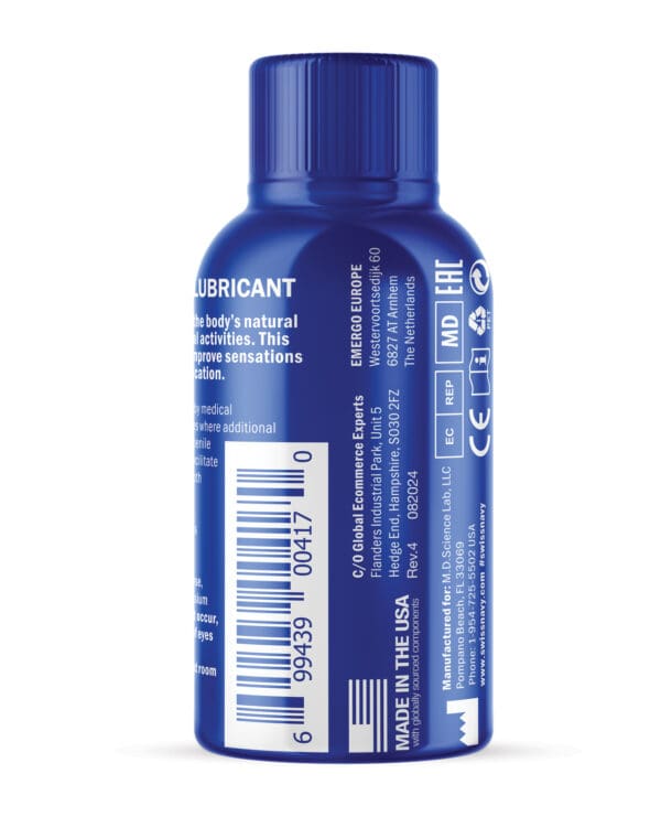 Swiss Navy Water Based Lube - 1 oz Bottle - Image 2