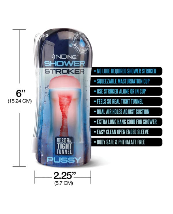 Shower Stroker Pussy - Ivory - Image 4