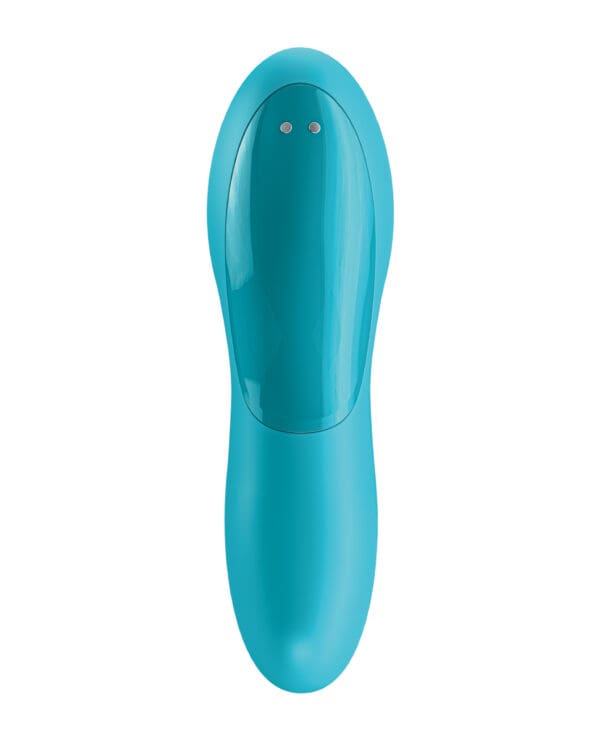 Satisfyer Teaser Finger Vibrator - Light Blue - Image 3