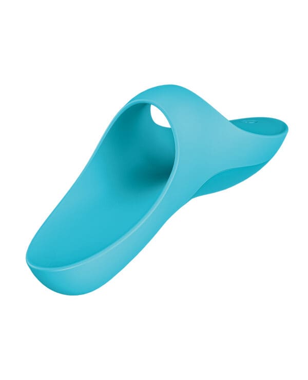 Satisfyer Teaser Finger Vibrator - Light Blue - Image 4