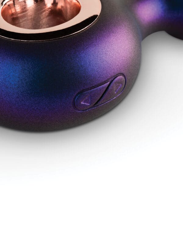 Hueman Deep Space Vibrating Anal Plug - Purple - Image 4