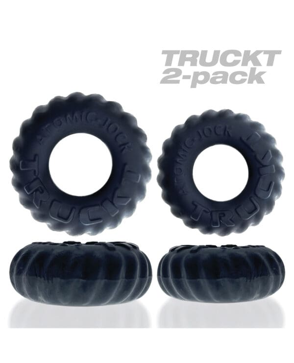 Oxballs TruckT Cock & Ball Ring Special Edition - Night Pack of 2 - Image 3