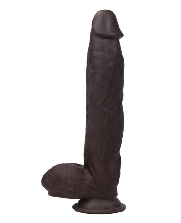 Get Lucky 12" Real Skin Series - Dark Brown - Image 2