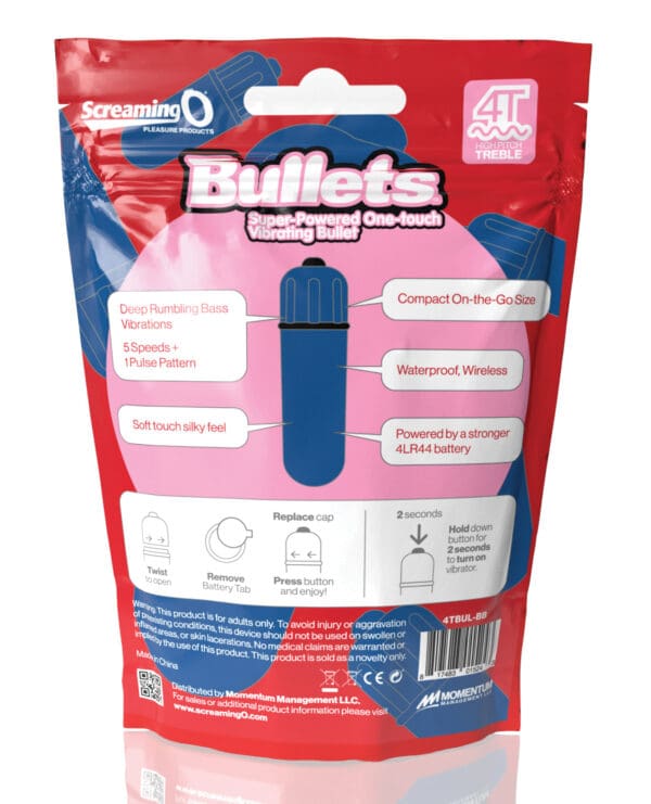 Screaming O 4T Bullet - Blueberry - Image 5