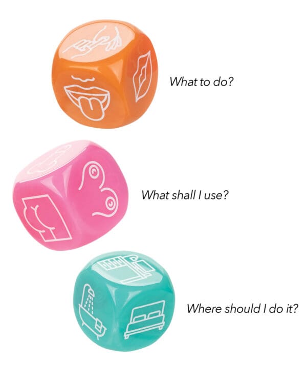 Naughty Bits Roll With It Icon Based Sex Dice - Image 3