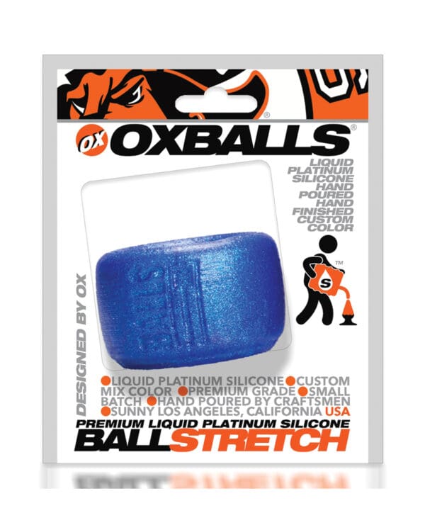 Oxballs Silicone Balls-T Ball Stretcher - Blueballs - Image 2