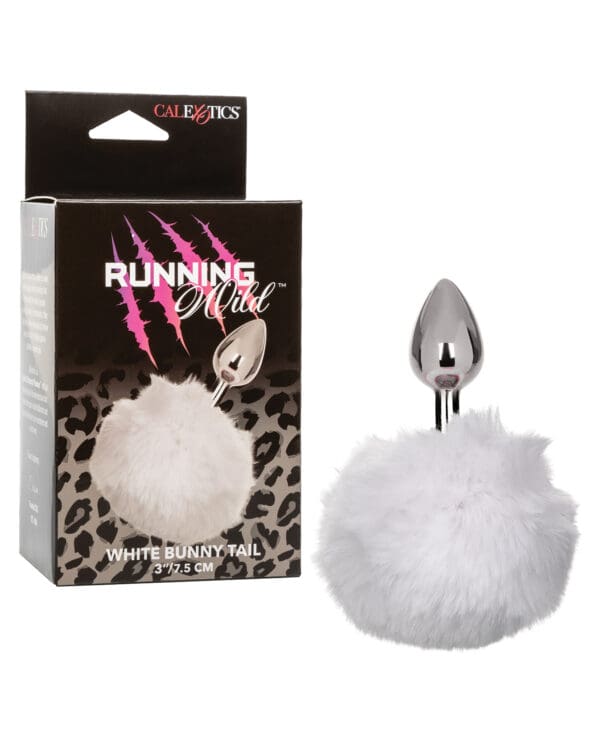 Running Wild White Bunny Tail Anal Probe