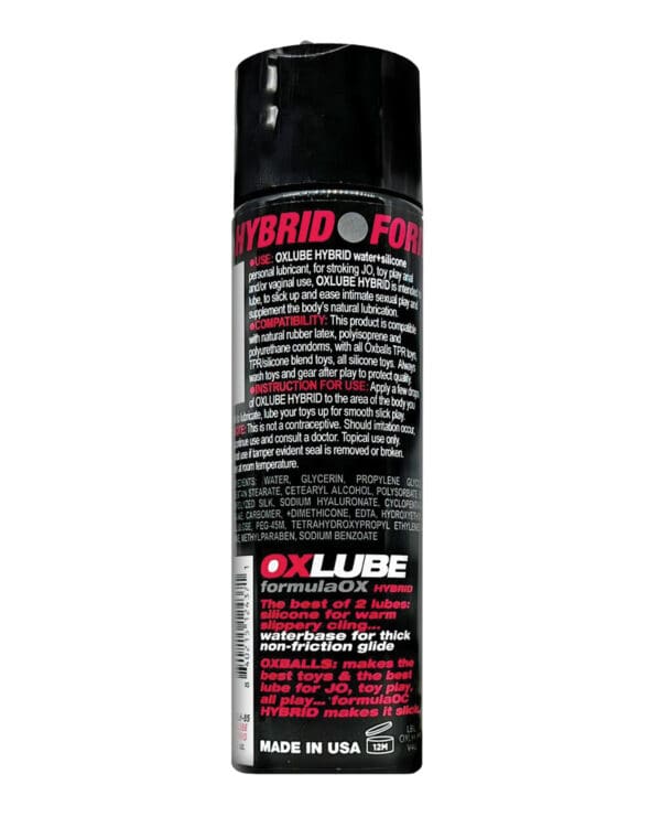 Ox Balls OXLube Formula-OX Hybrid - 4.4 oz - Image 2