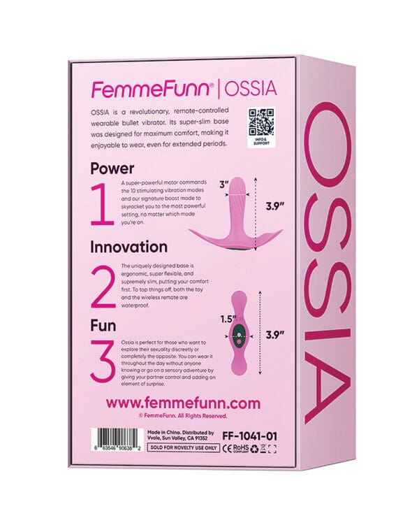 Femme Funn Ossia Wearable Vibrator - Pink - Image 5