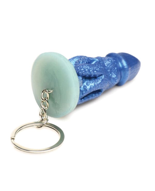 Creature Cocks Cocktopus Silicone Key Chain - Multi Color - Image 4