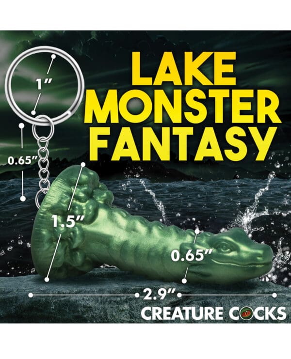 Creature Cocks Cockness Monster Silicone Key Chain - Multi Color - Image 4