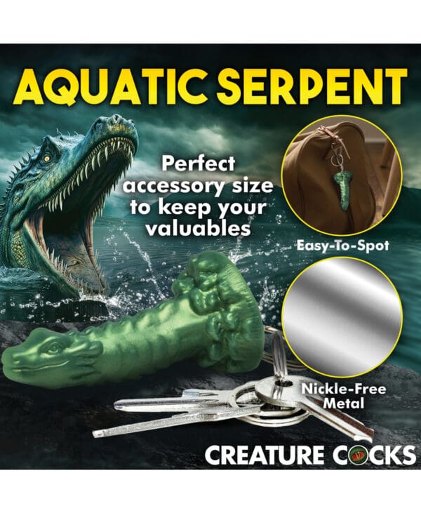Creature Cocks Cockness Monster Silicone Key Chain - Multi Color - Image 5