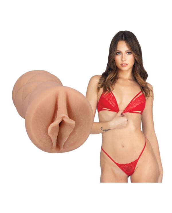 Signature Strokers ULTRASKYN Pocket Pussy - Stella Barey, Vanilla - Image 2